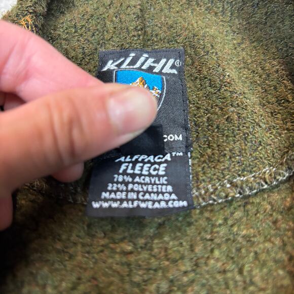 Kuhl Alfpaca Fleece Mock Neck Sweater Men's XL Gorpcore - Picture 5 of 10